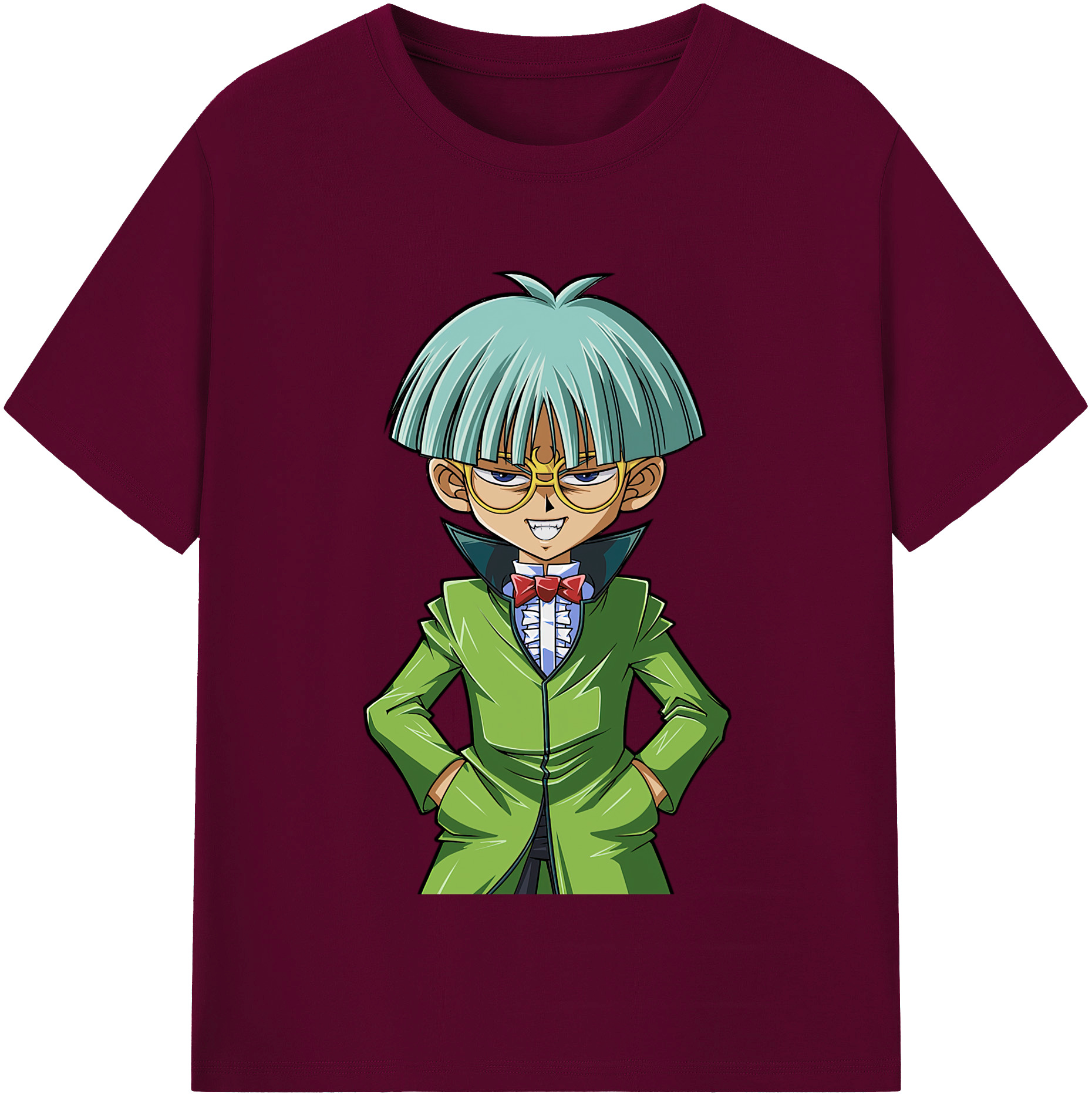 （画像用） 遊☆戯☆王 Yu-Gi-Oh! レディースカジュアルプリントTシャツ（綿100％）